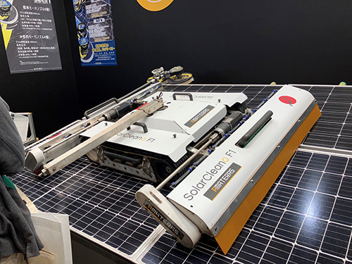 PV EXPO 太陽光発電展会場のリブライトブースの様子
