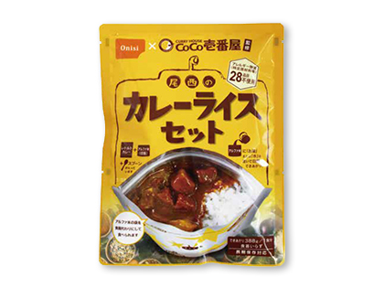 尾西食品　CoCo壱番屋監修　尾西のカレーライスセット